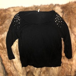 Dressy 3/4 sleeve top